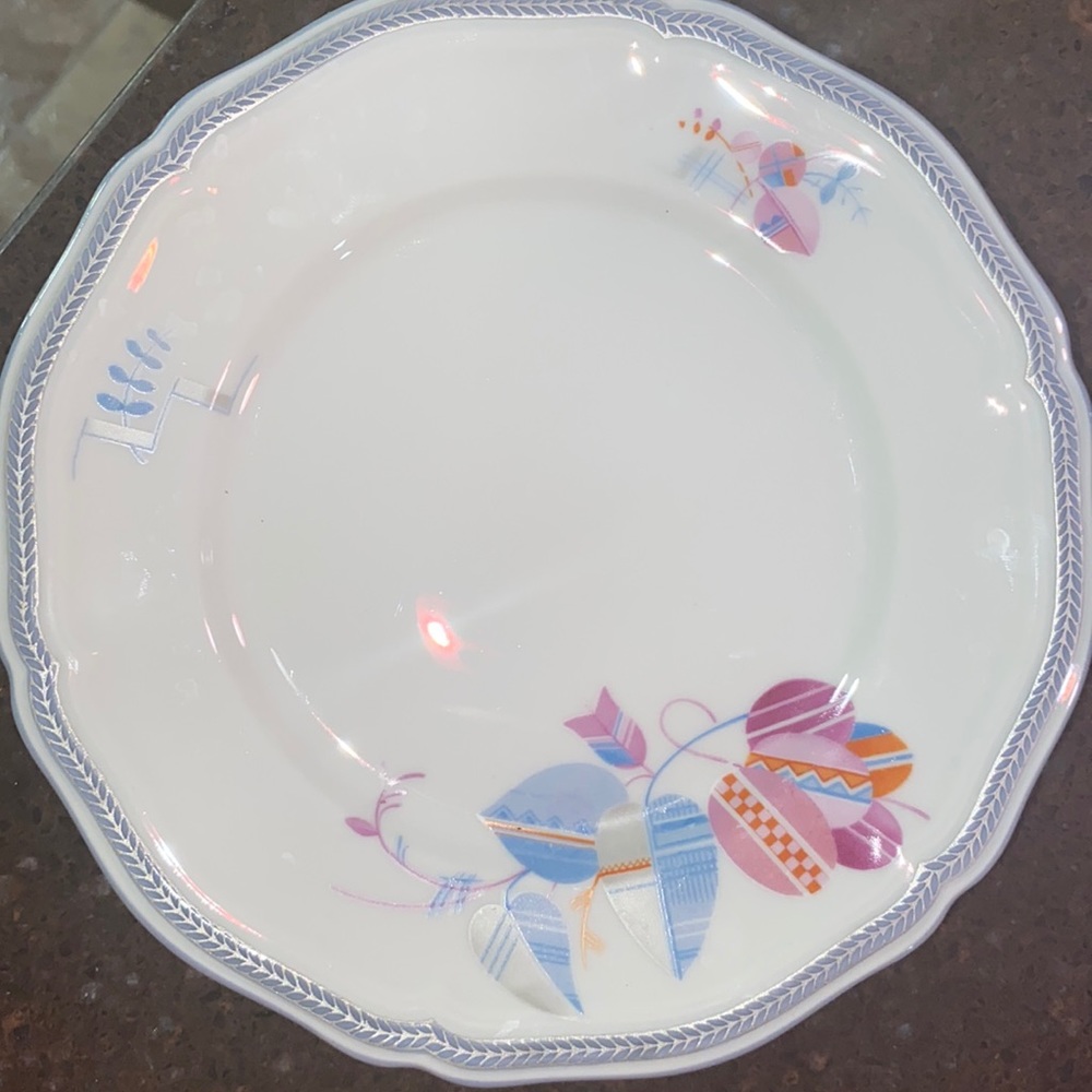 Vintage chippendale Rosenthal plates set of 4